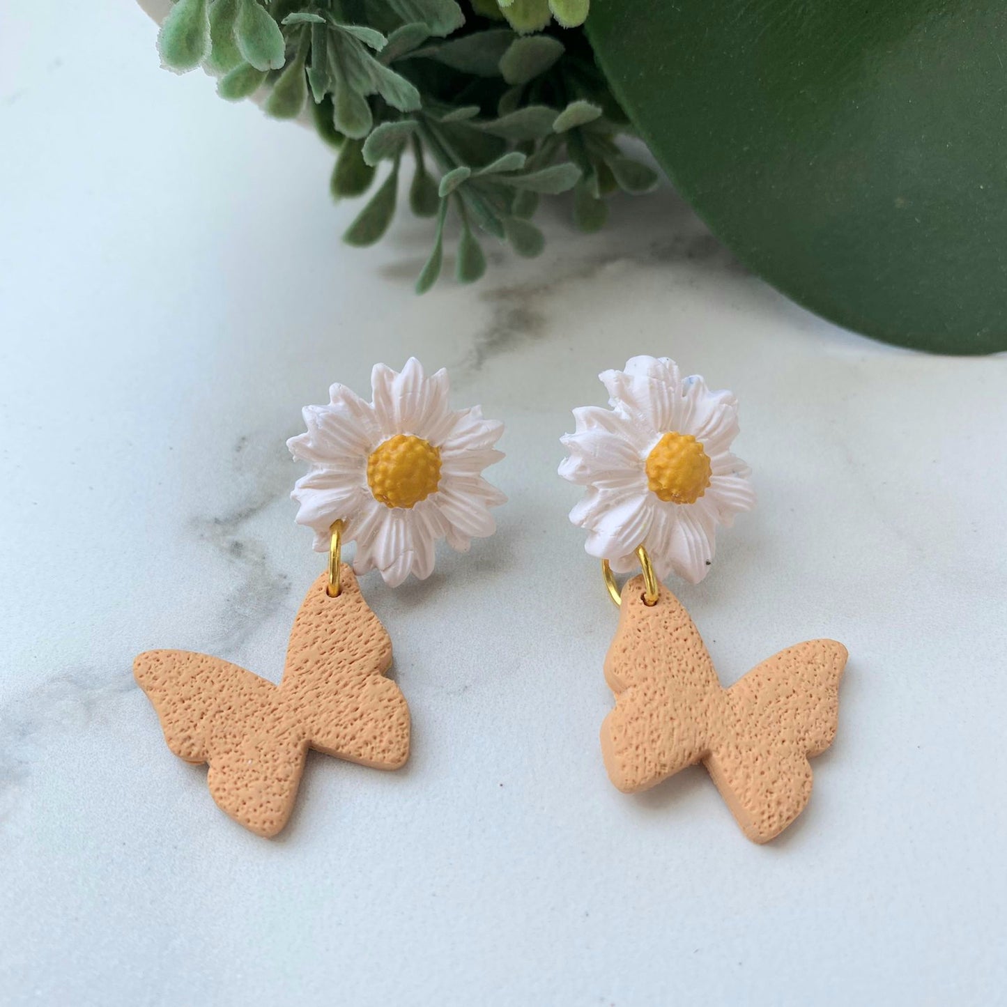 Spring - Butterfly Floral Dangles