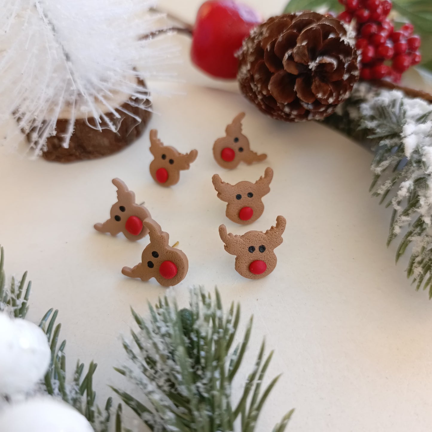 Christmas Collection - Rudolph Stud Earrings