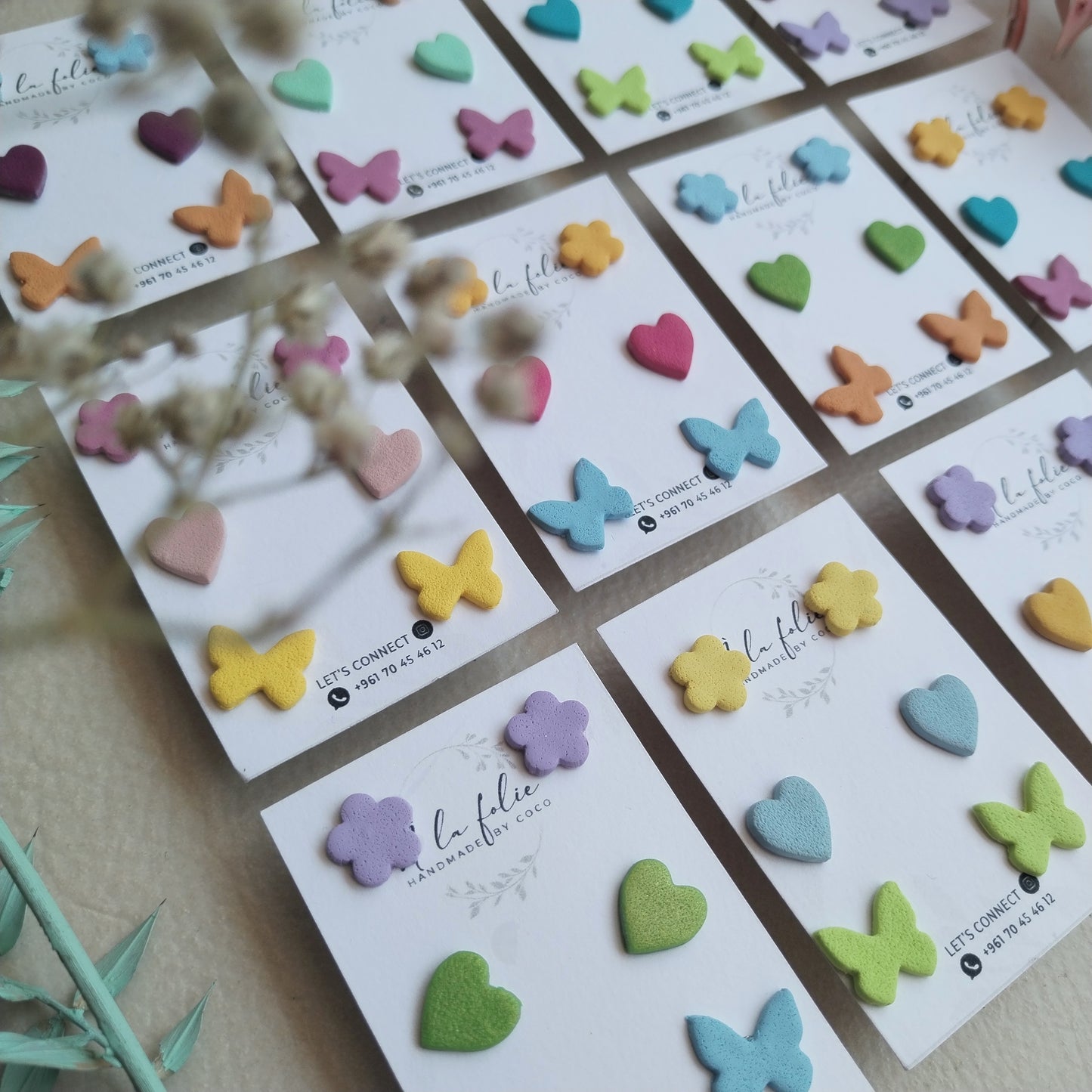 ASpring Spring Stud Collection