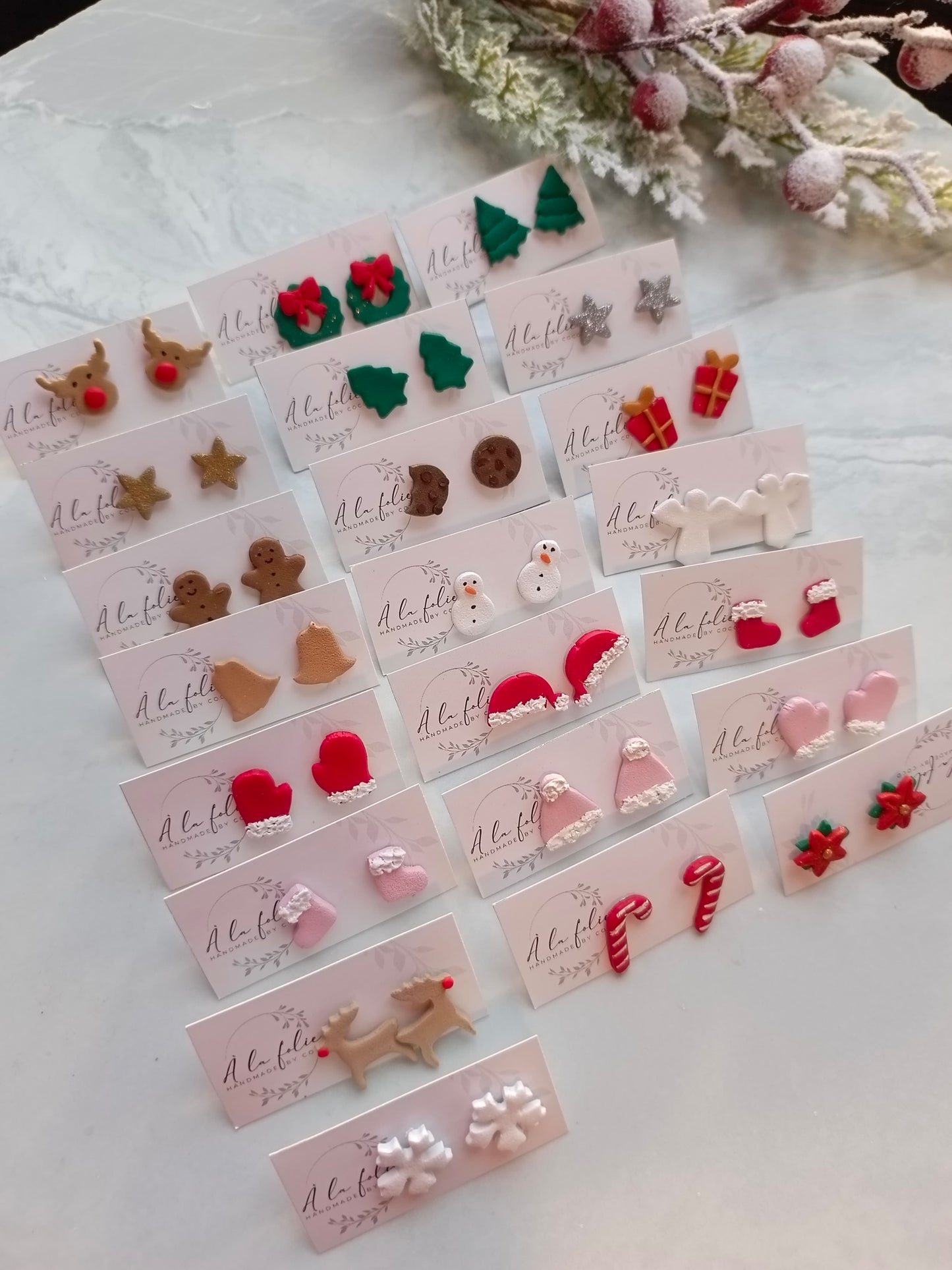 Christmas Collection - Holiday Studs