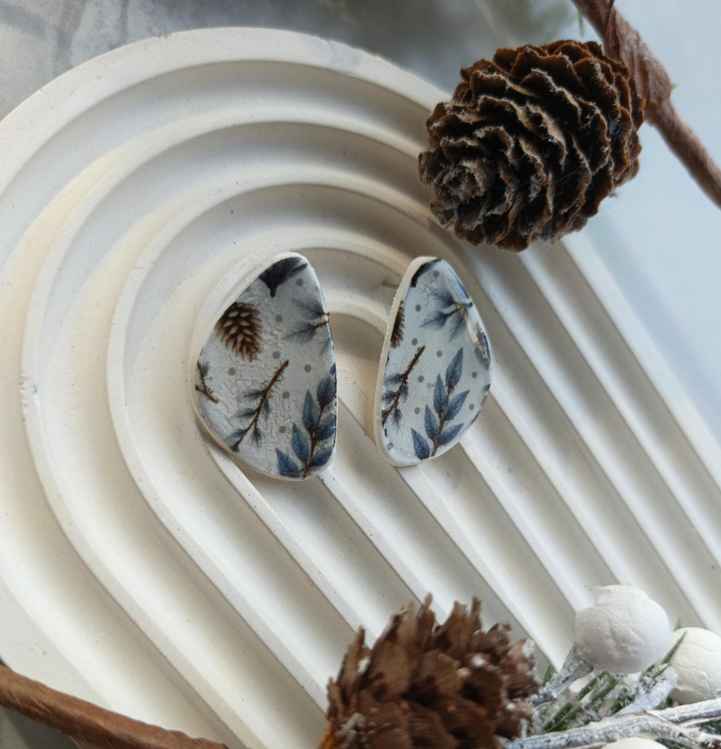 Winter Collection - Frosted Pines Stud