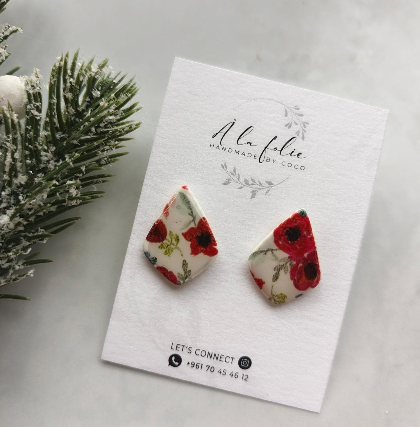 Bold in Bloom Collection - Floral Diamond