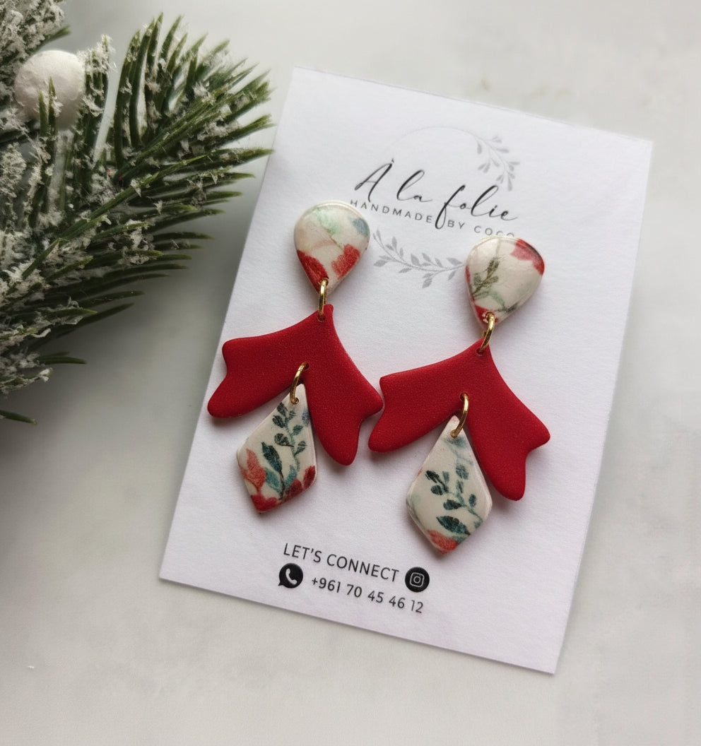 Bold in Bloom Collection - Red Petals