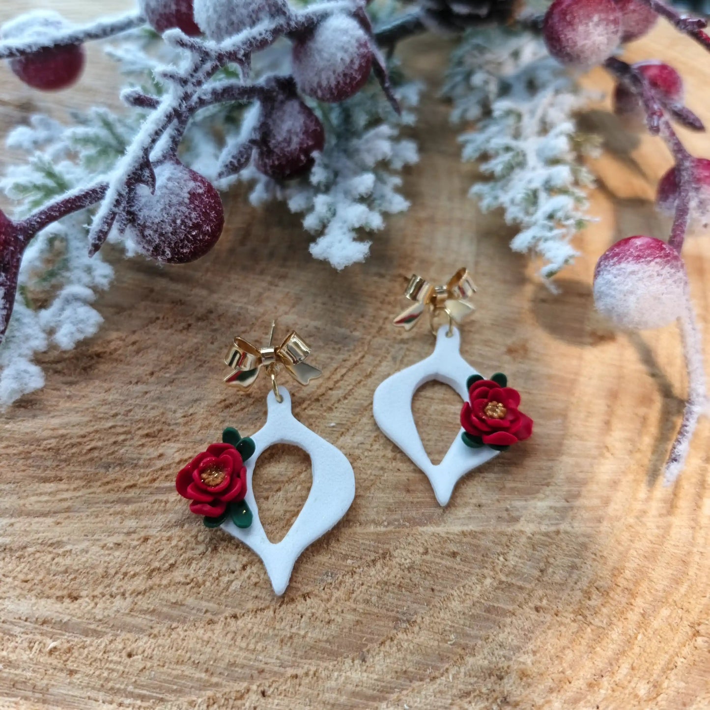 Christmas Collection - Winter Rose Ornament
