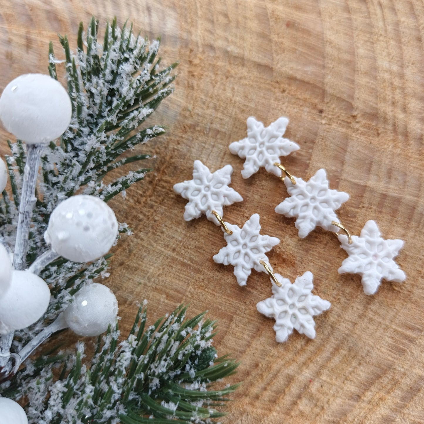 Christmas Collection - Frostfall Snowflake Earrings