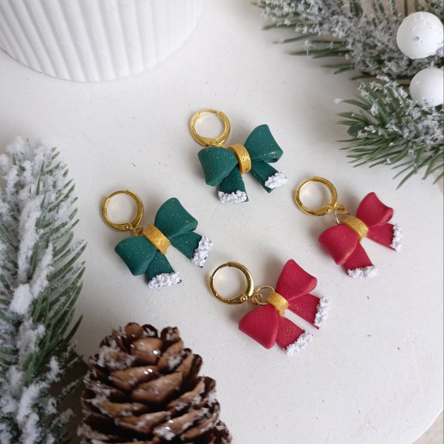 Christmas Collection - Miss Claus Bow