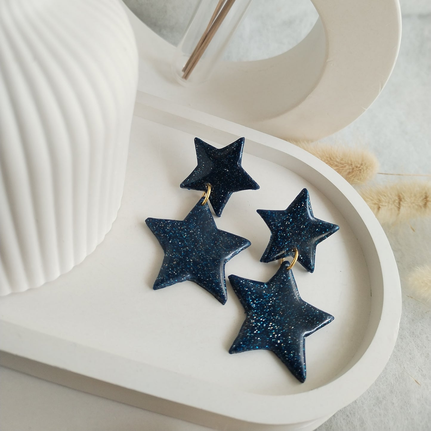 Christmas collection - Glittered christmas stars
