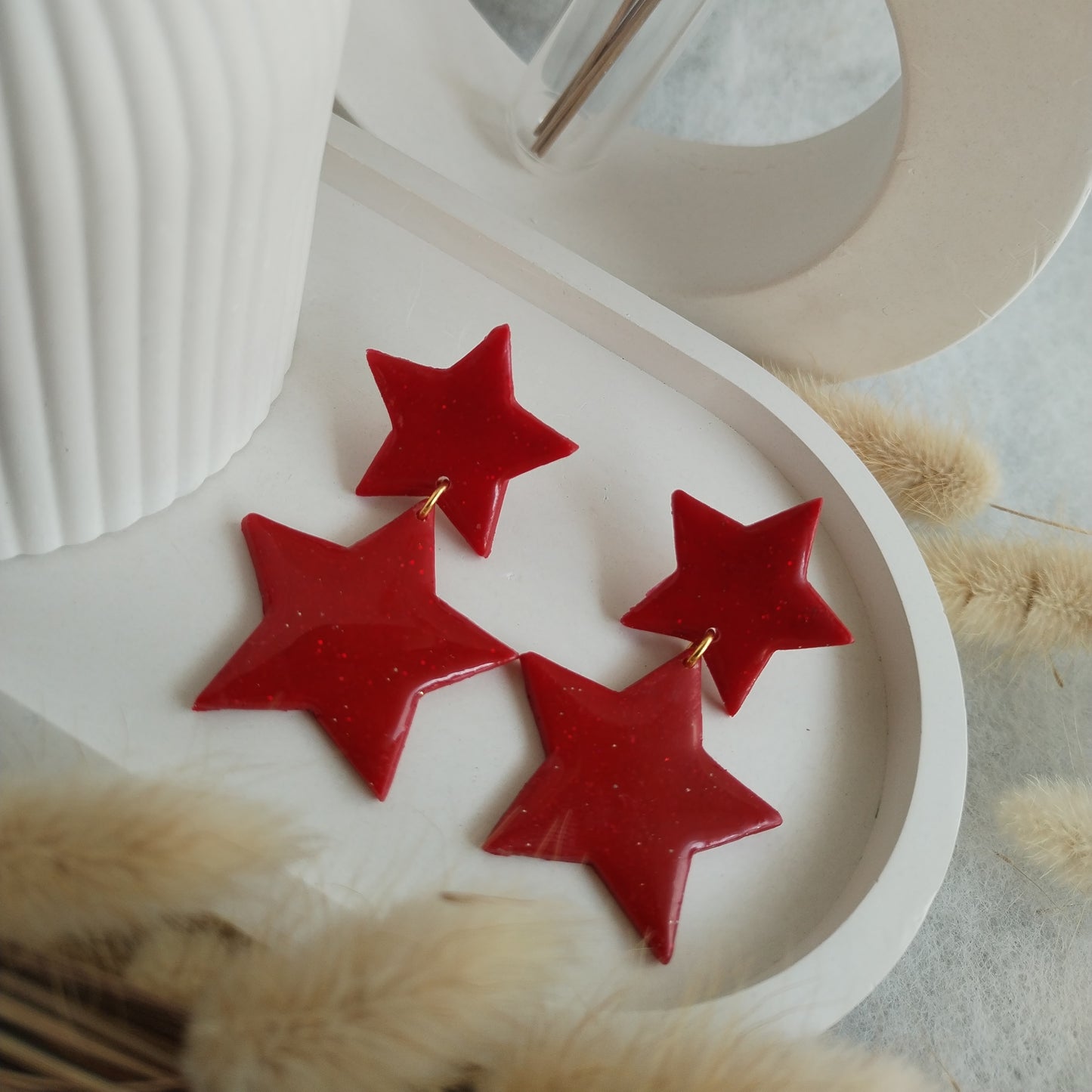 Christmas collection - Glittered christmas stars