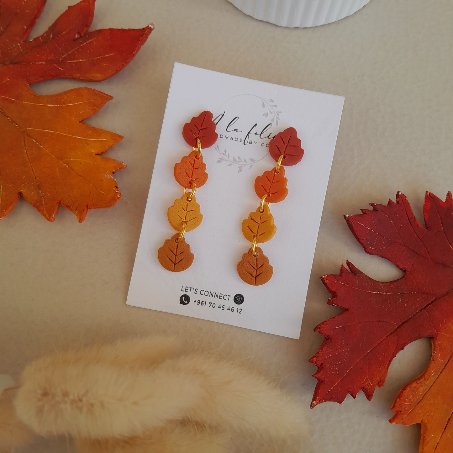Autumn Collection - Fall Leaves Dangles