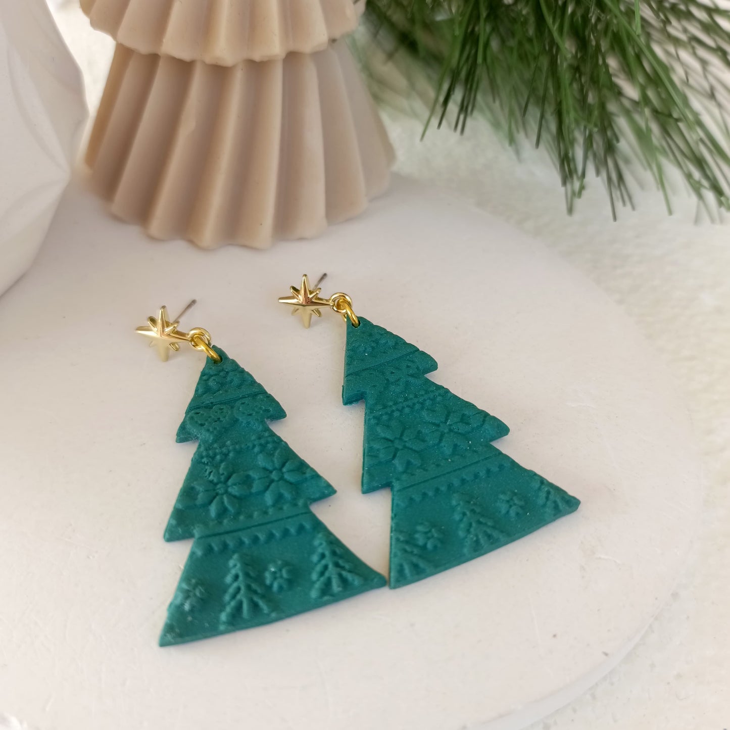 Christmas Collection - Embossed Christmas Tree