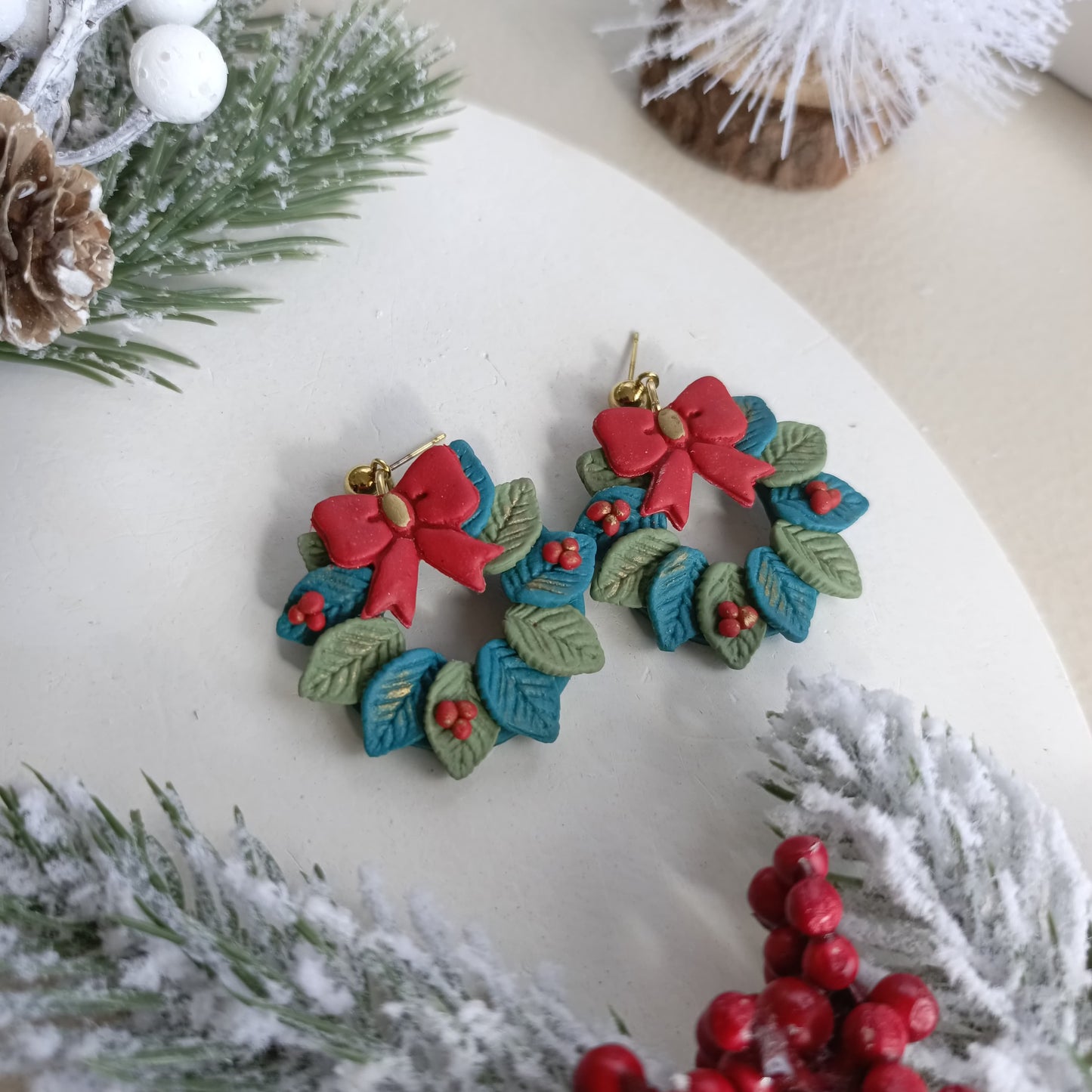 Christmas Collection - Leaves Wreath