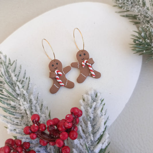 Christmas Collection - Ginger Bread Man Hoop