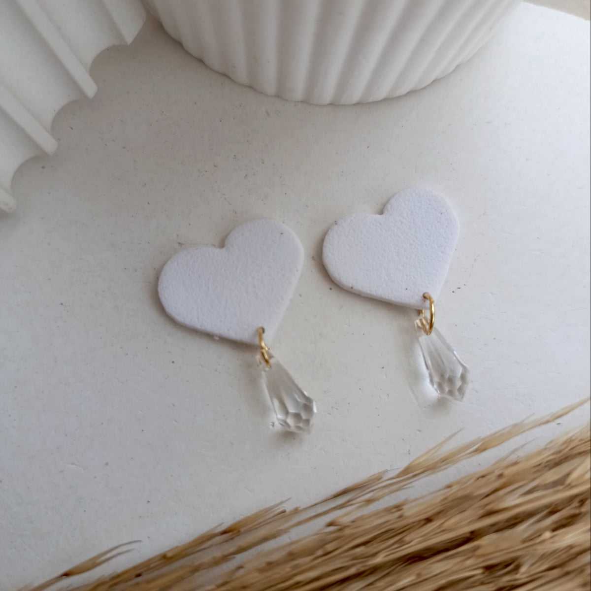 Valentine Collection : Crystal Dangle Heart