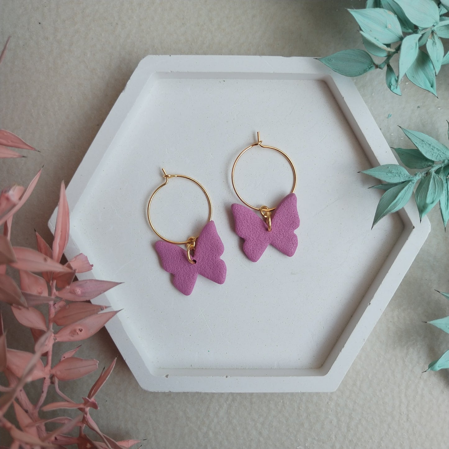 ASpring Hoop Butterfly