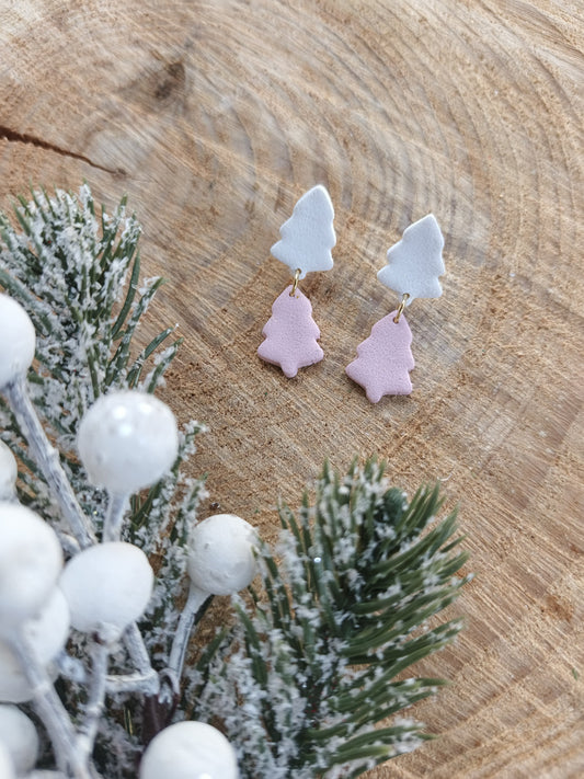 Christmas Pink Collection - Pastel Trees
