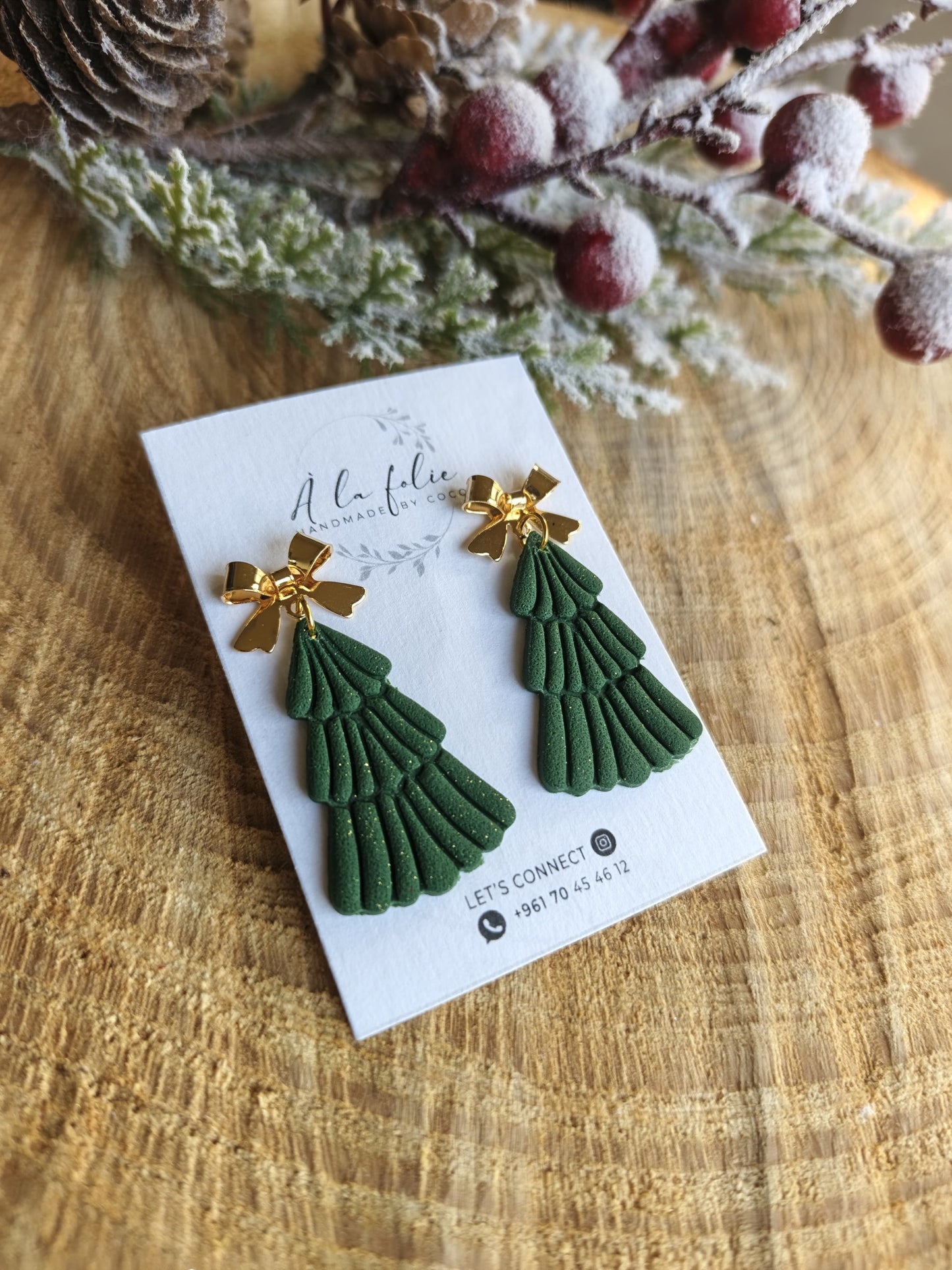 Christmas Collection - Merry Tree Bow
