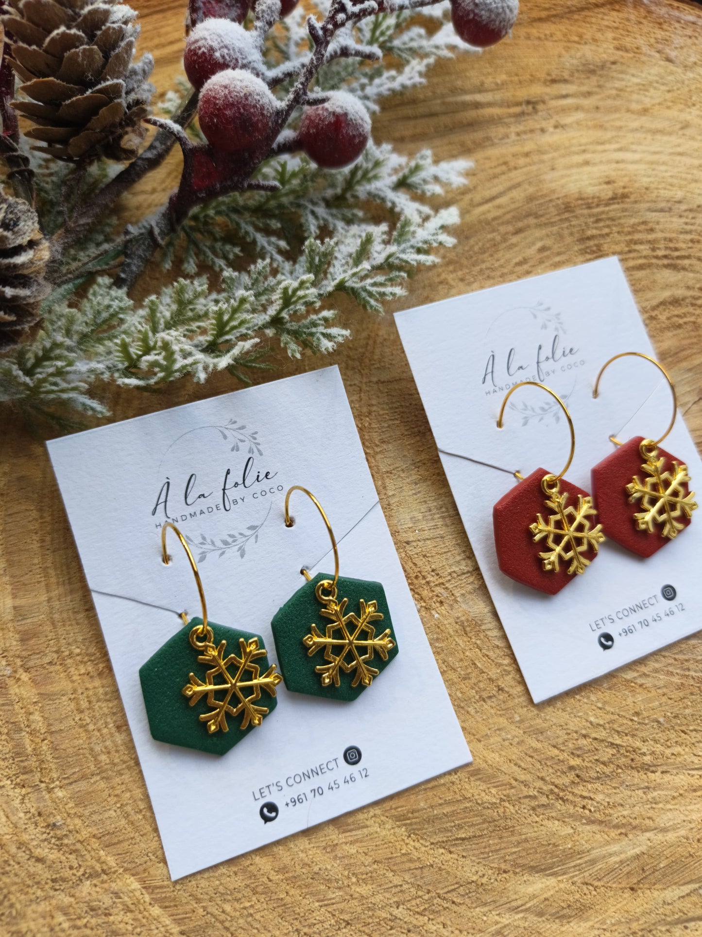 Christmas Collection - Frosted Holiday Drops