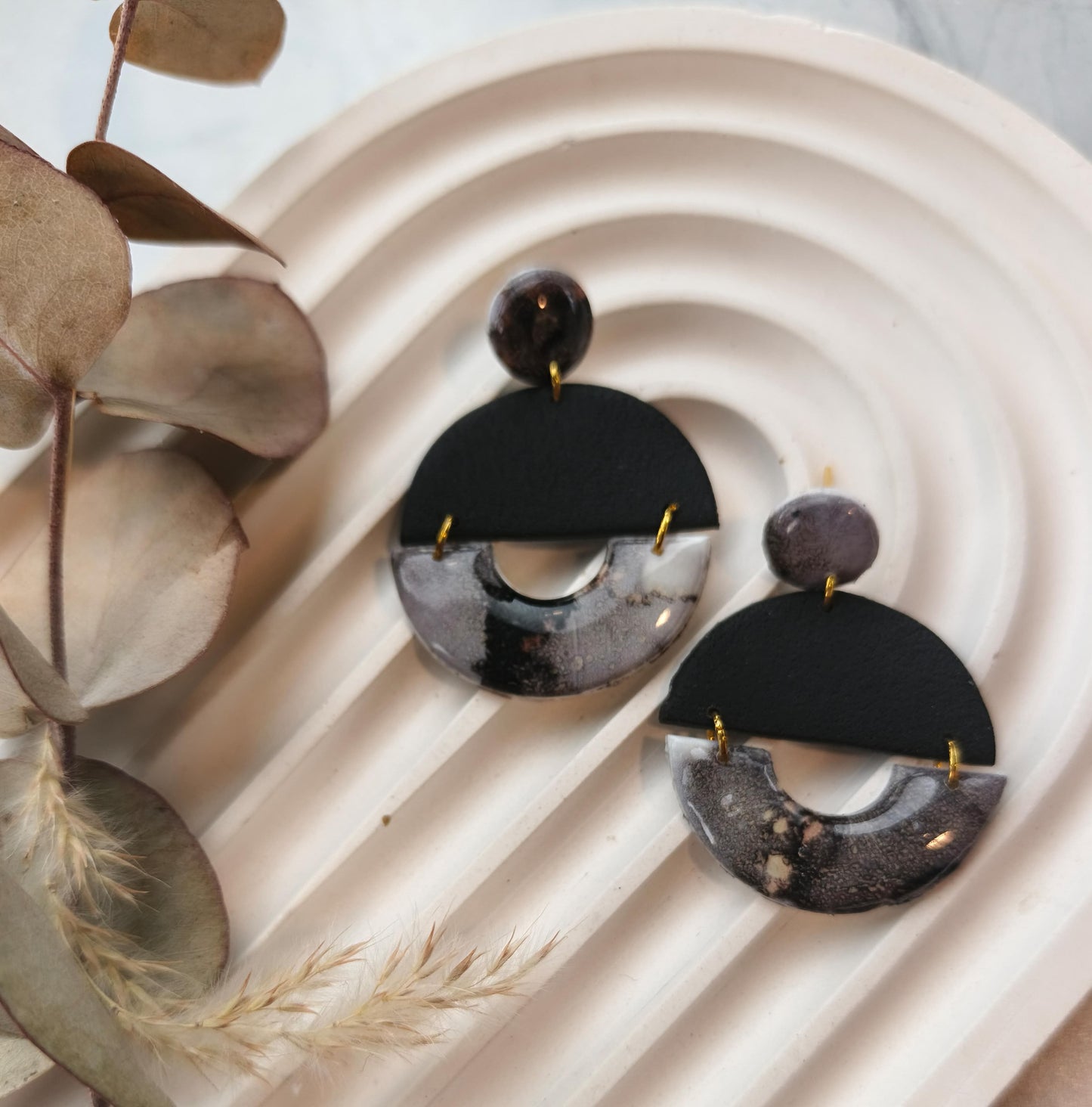 Midnight Marble Collection - Stone Orbit