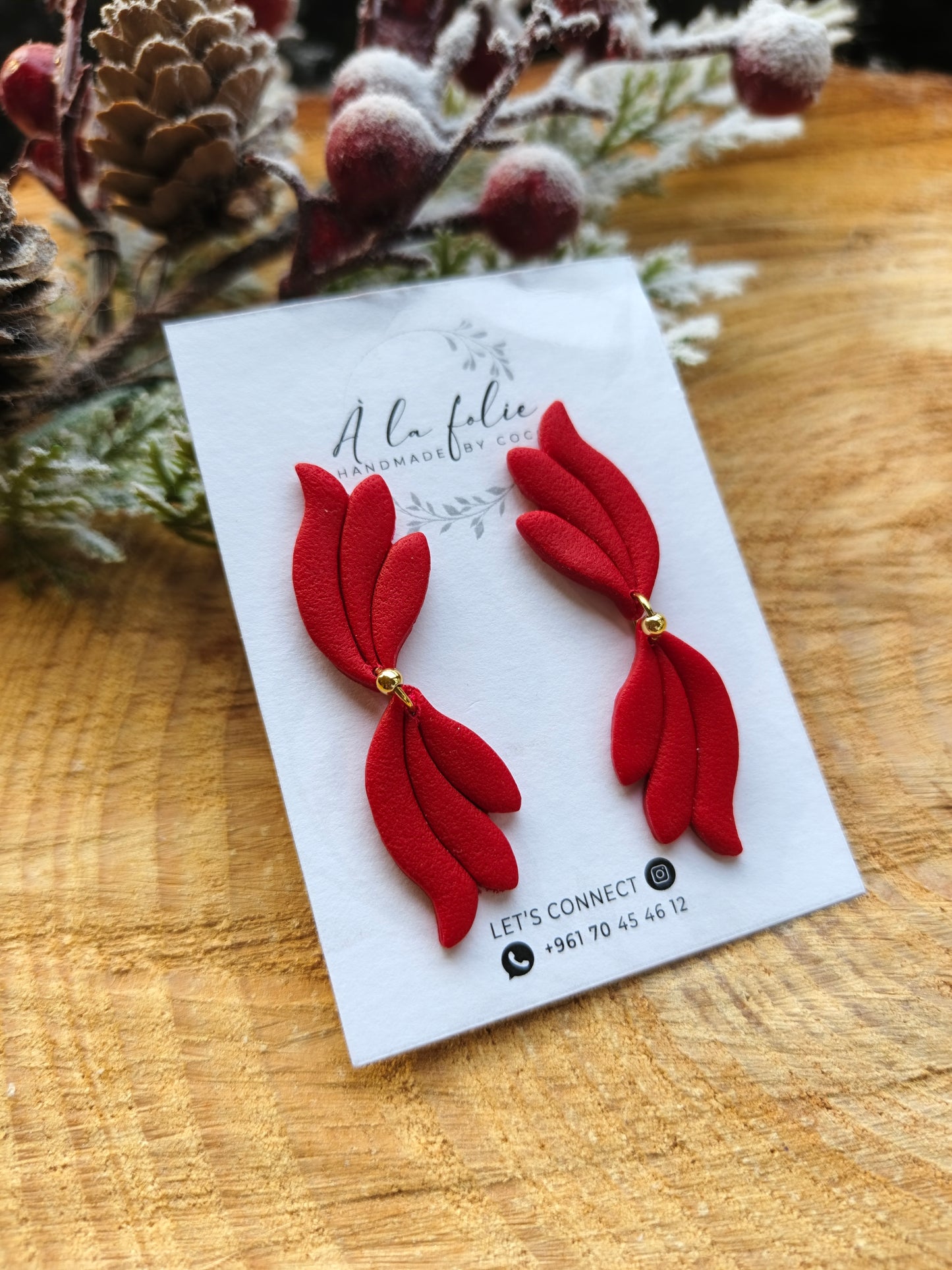 Christmas Collection - Flame Petal Trails