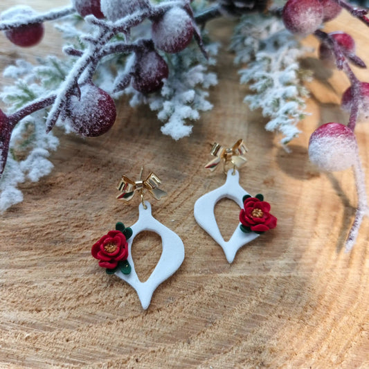 Christmas Collection - Winter Rose Ornament