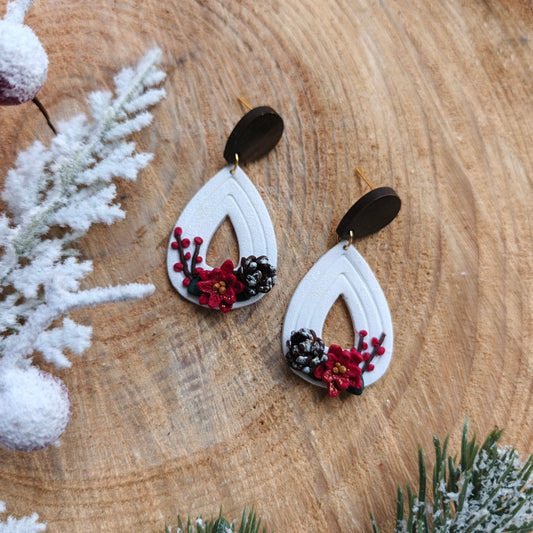 Christmas Collection - Winter Berry Teardrops