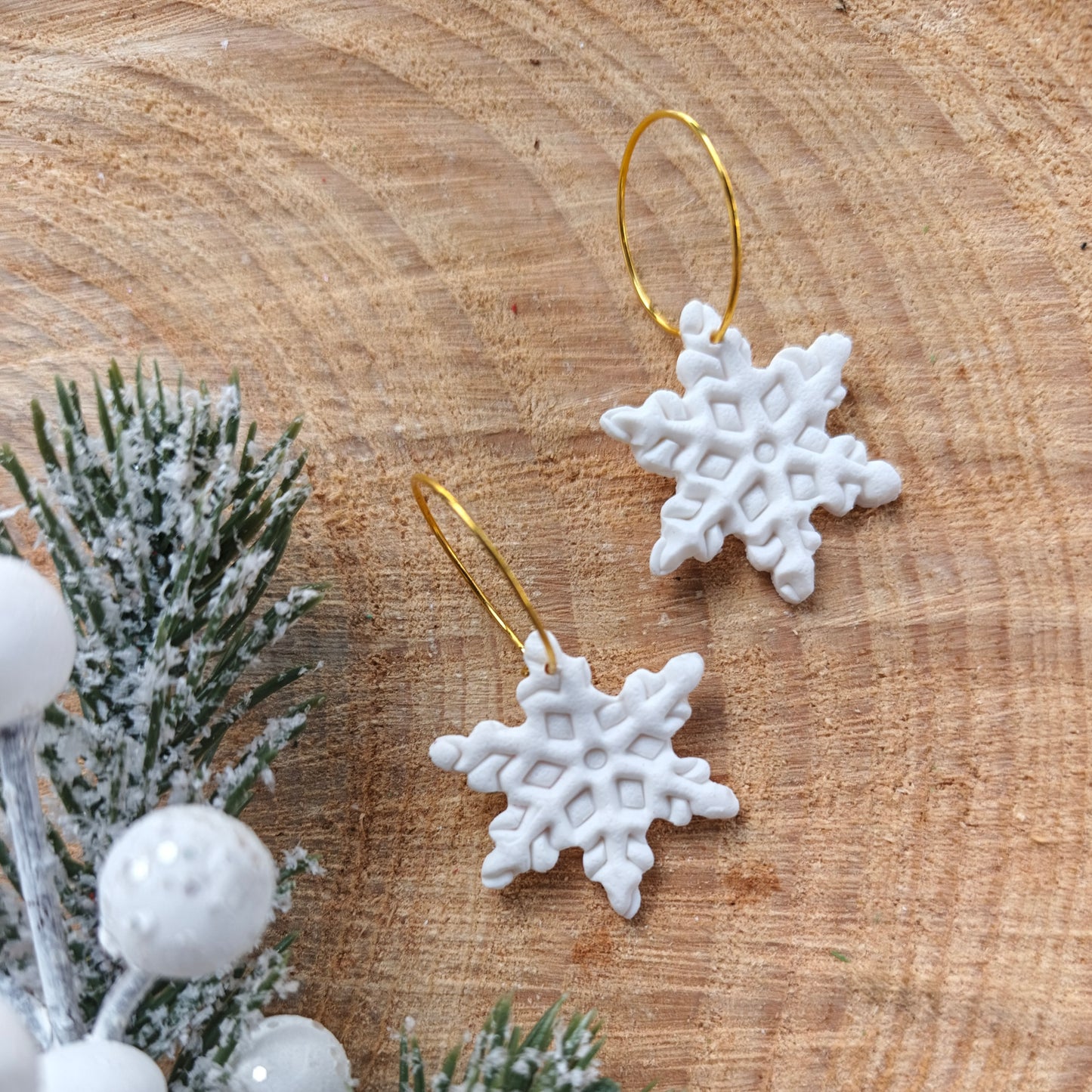 Christmas Collection - Frosted Winter Snowflake