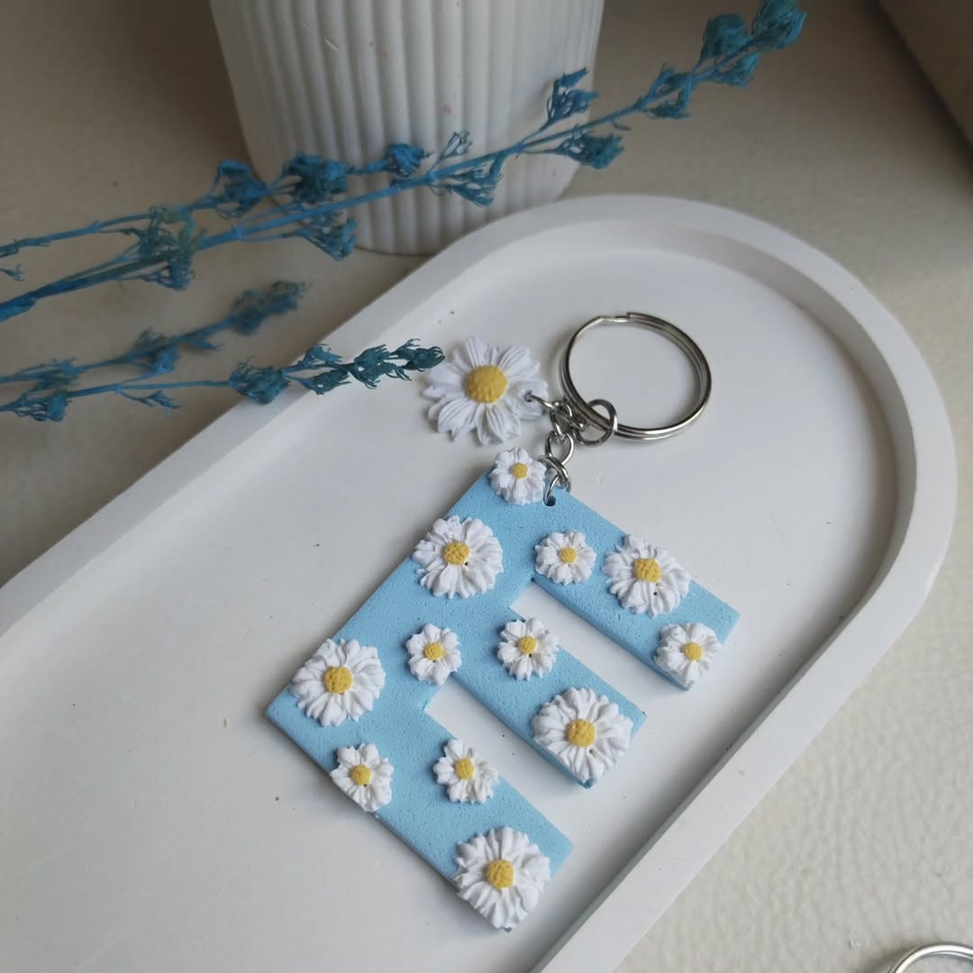 Customized Letters Keychain
