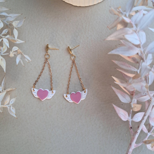 Valentine Collection-Dangle Love Wings
