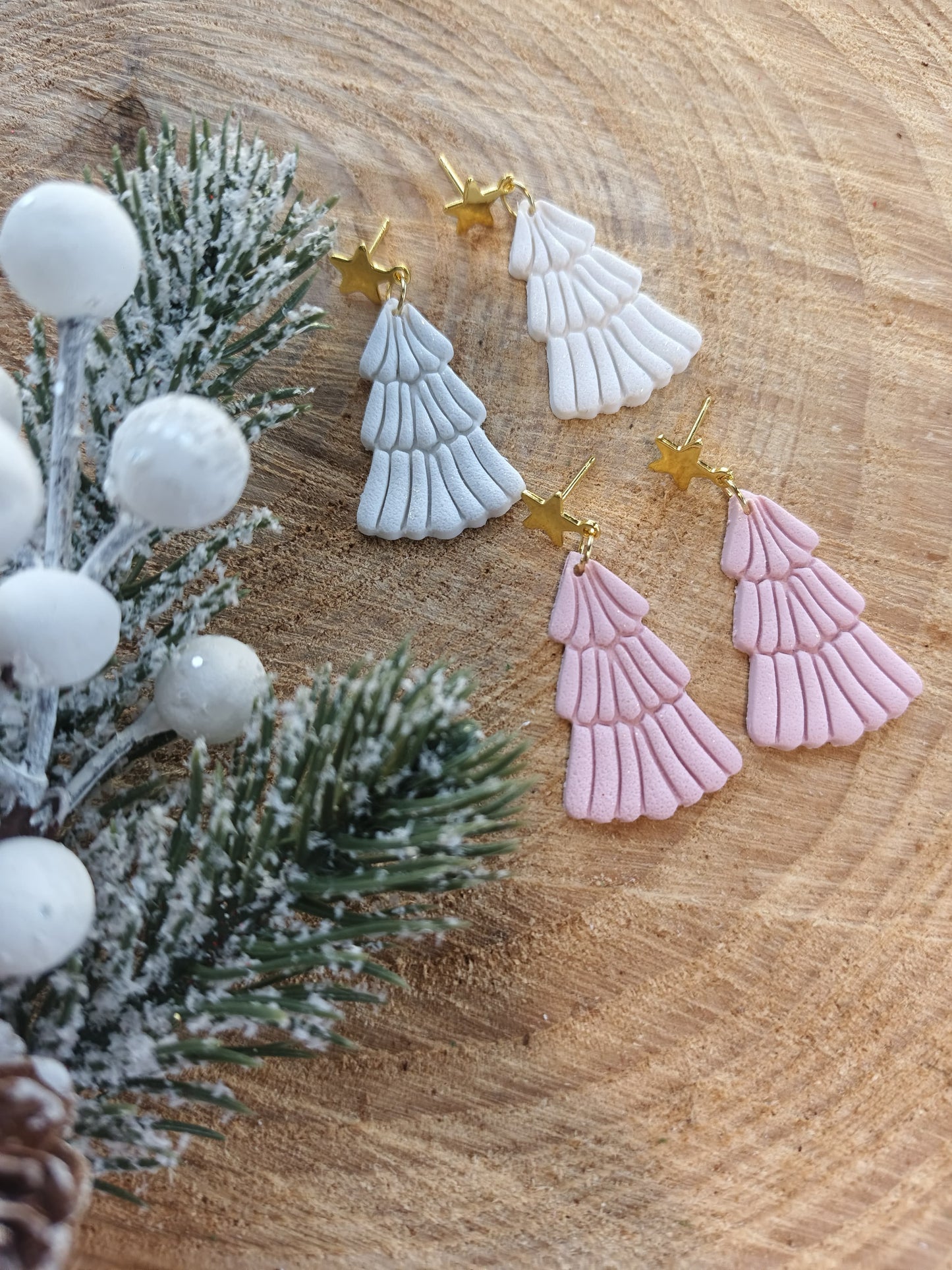 Christmas Pink Collection - Winter Wonderland Trees