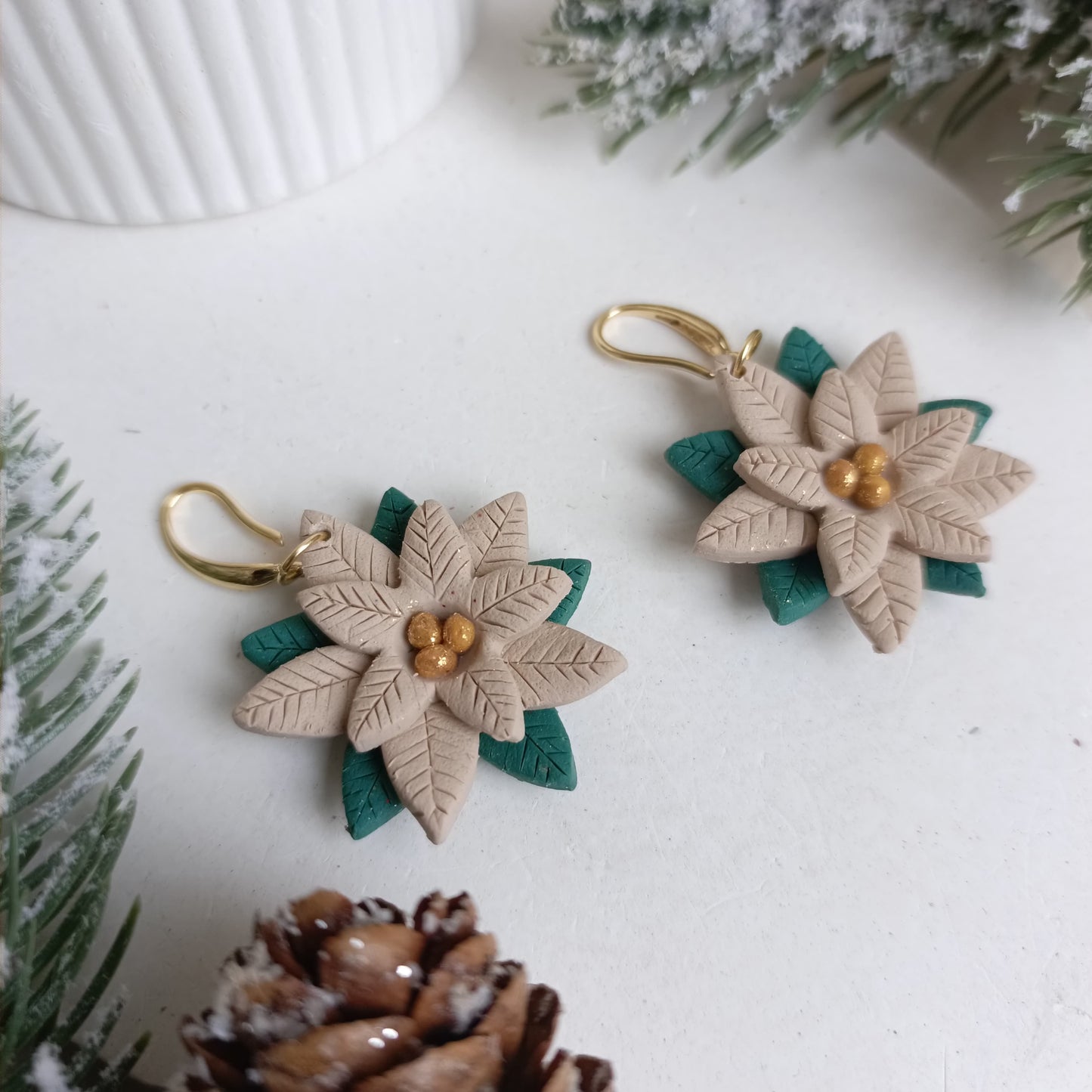 Christmas collection - Poinsettia hook