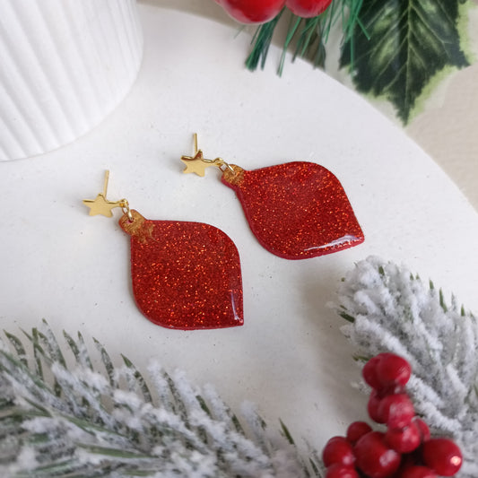 Christmad Collection : Glittered Ornament